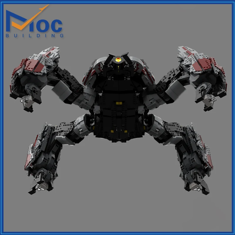 Banished Scarab Monster MOC Building Blocks DIY Assembled Robot Model Children Toys Kid Gifts