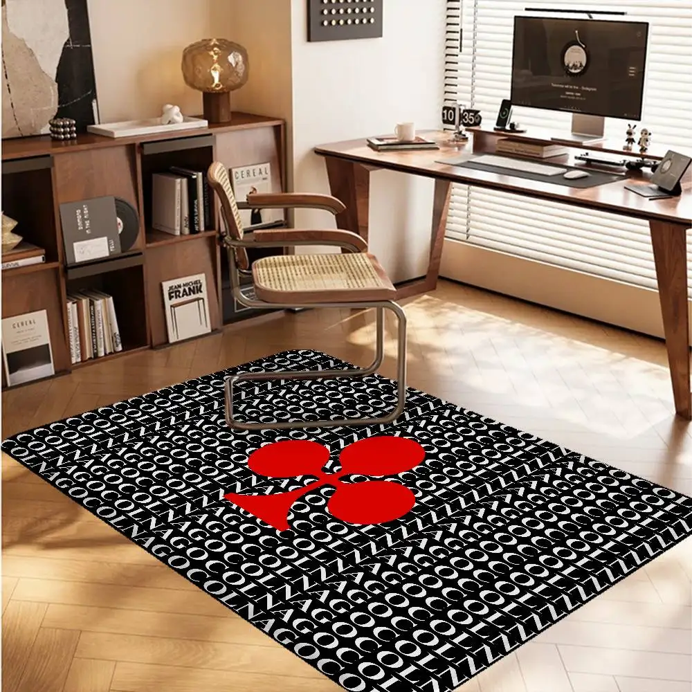 C-Colnagos Logo Bathroom Mat INS Style Soft Bedroom Floor House Laundry Room Mat Anti-skid Welcome Doormat