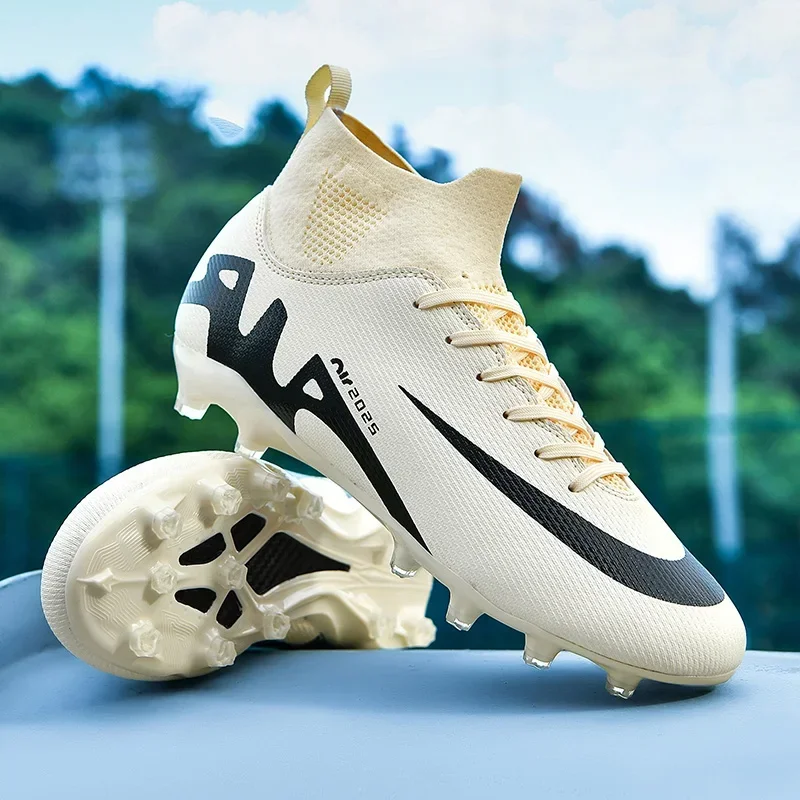

Professional Men Football Shoes Society Cleats TF/FG Soccer Shoes Non Slip Training Football Field Boots Fast Sneaker Original