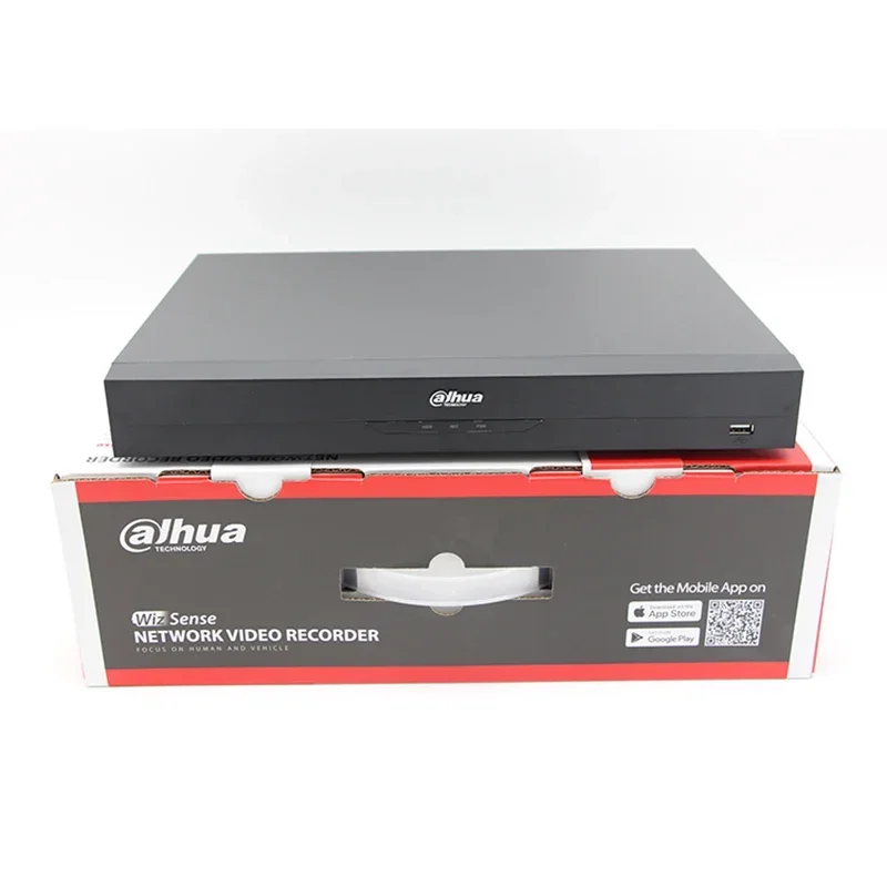 NVR4232-16P-EI 32CH 1U 16PoE 2HDDs WizSense Network Video Recorder Connected to the Third-party Network Cameras