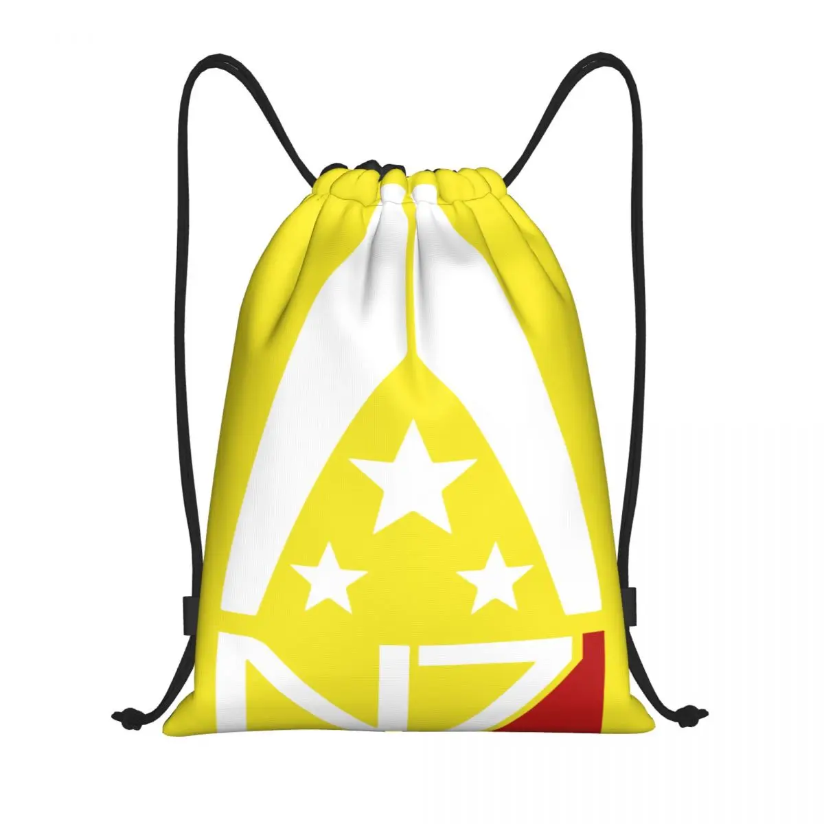 Mass Effect Alliance N7-mochila con cordón para hombre y mujer, bolsa deportiva para gimnasio, saco de entrenamiento