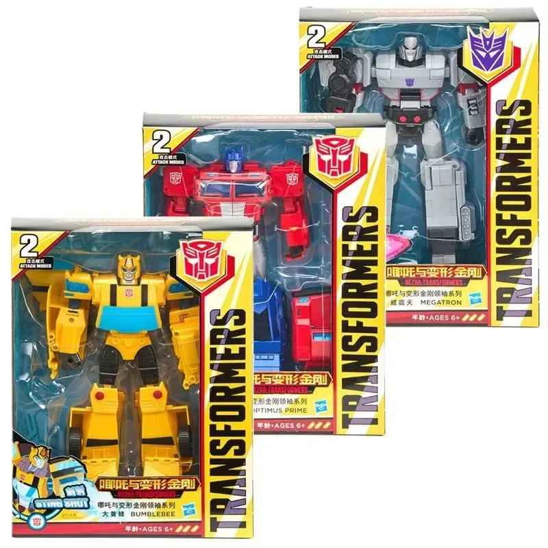 In Voorraad Hasbro Transformator Hommel Megatron Klassieke Actie Figuur Robot Transformatie Speelgoed Halloween Kids Cadeau