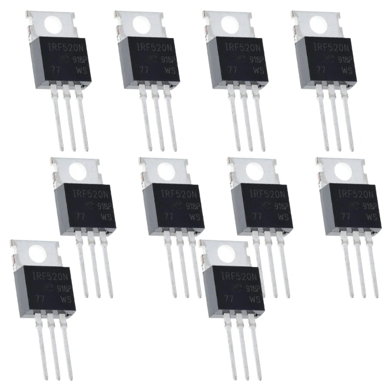 TO-220 TRANSISTORES DO Pressão Irf540N transistores MOSFET 33amp 100V N-canal Power MOSFET Transistor M4YD