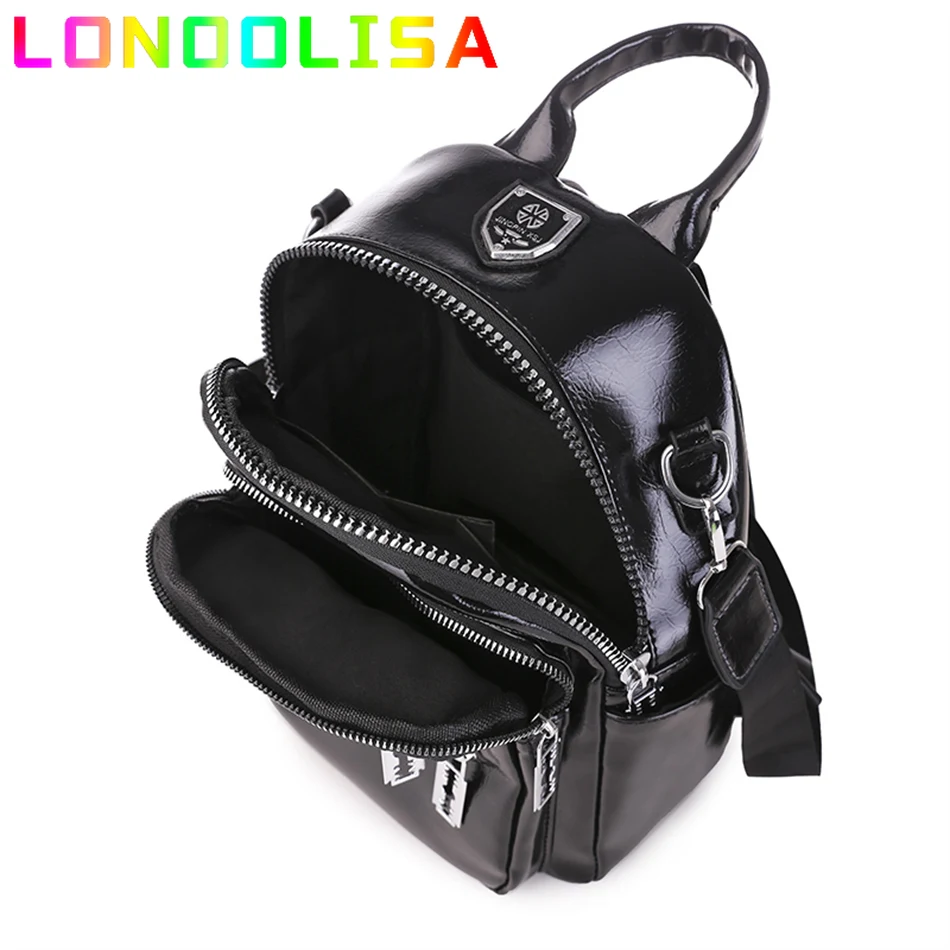 Fashion Women Backpack Designer PU Leather Travel Rucksack Casual Shoulder Bags High Quality School Bags for Teenagers Girls New