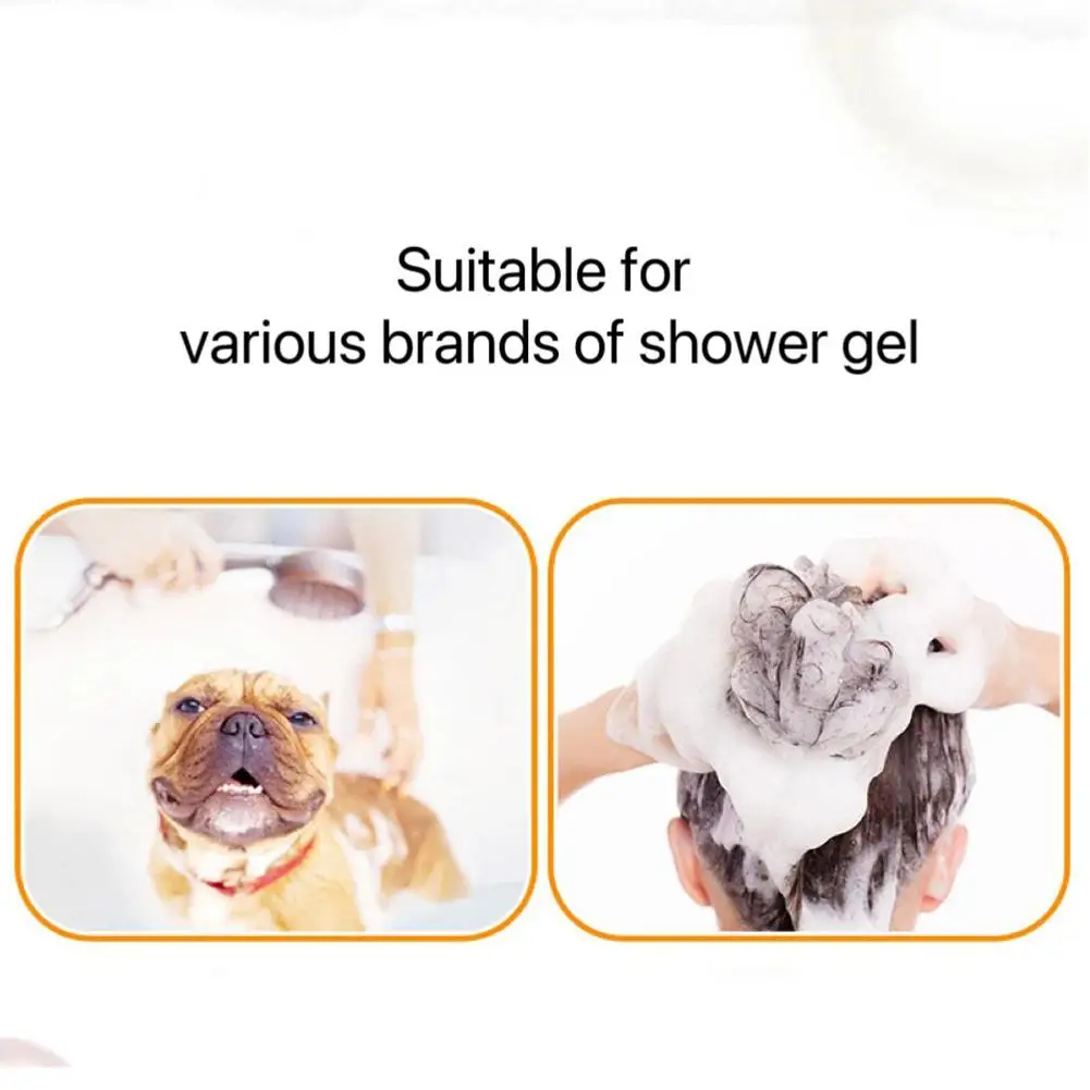 Automatic Yellow Duck Electric Foam Machine Soap Dispenser For Cat Dog For Cat & Dog Cleaning Bathing Liquid Soap Shampoo Shower