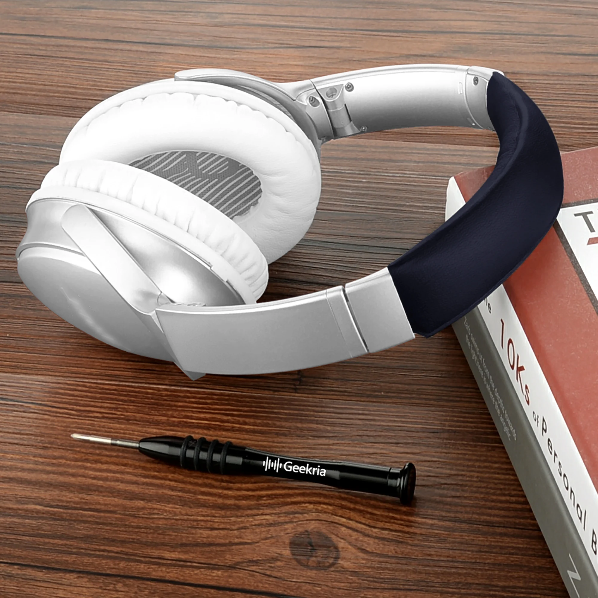Geekria almohadilla para diadema Compatible con Bose QuietComfort 35 ii Gaming, QC35II, QC25, QCSE, banda de repuesto para auriculares