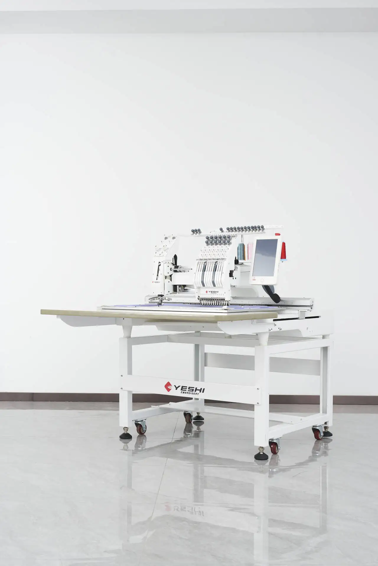 Optional Additional Configuration Customize Colors and Logo 1 Head Computerized Embroidery Machine Mix Head(Flat+Cording)