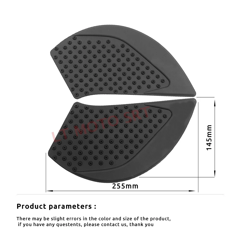 Motorcycle Tank Grips Side Traction Pads Knee Anti Tank Slip Sticker Decal Kit For Kawasaki Ninja 650 NINJA650 2017-2021 2022