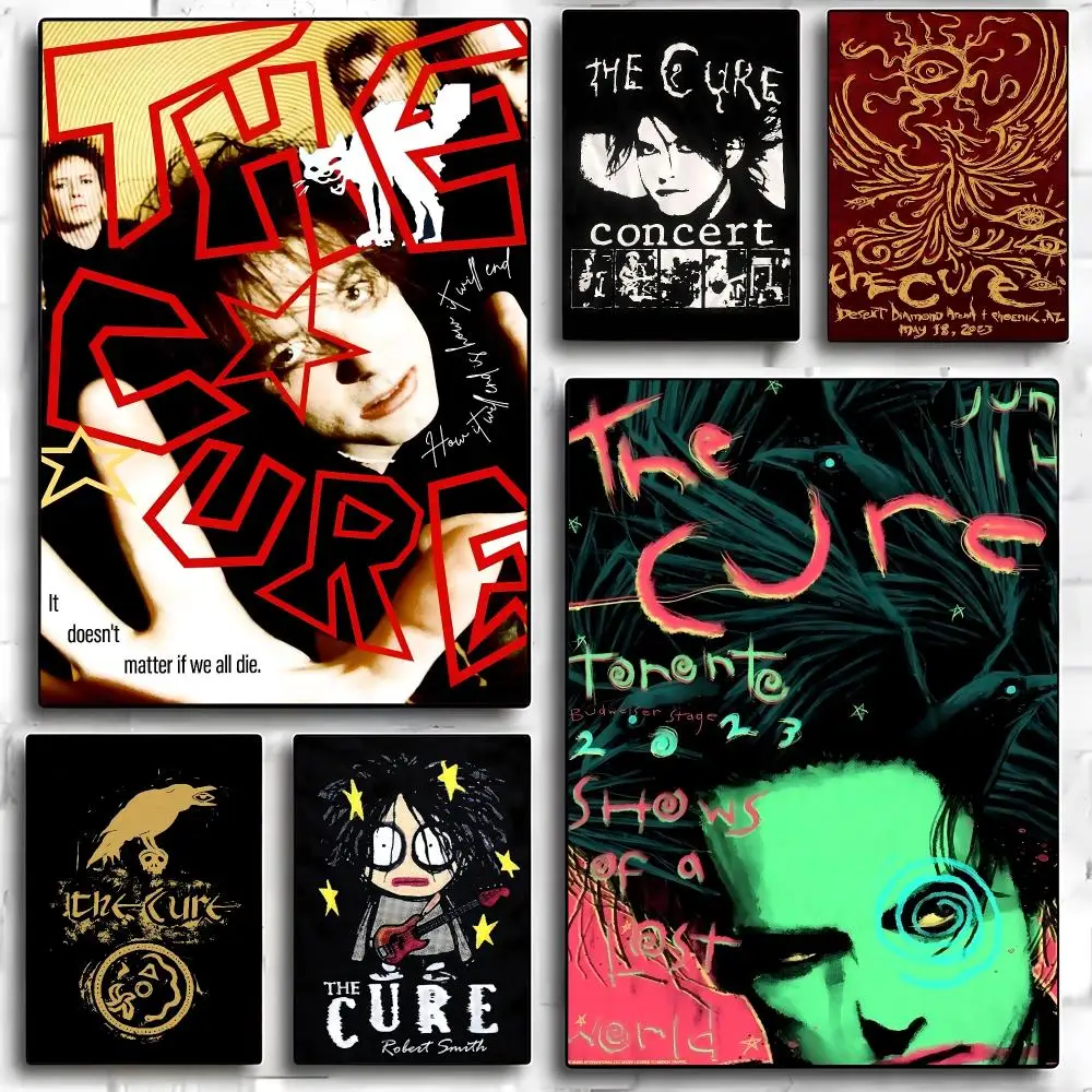 The C-Cure Band Poster HD Art Sticky Wall Room Decor Home Waterproof Home Living Bar Aesthetic Decoration