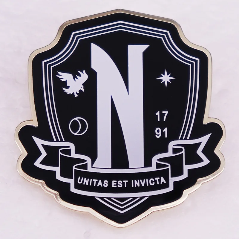 Unity Invincible Brooch Enamel Pin Lapel Pins Badge Hats Clothes Backpack Decoration Jewelry Accessories