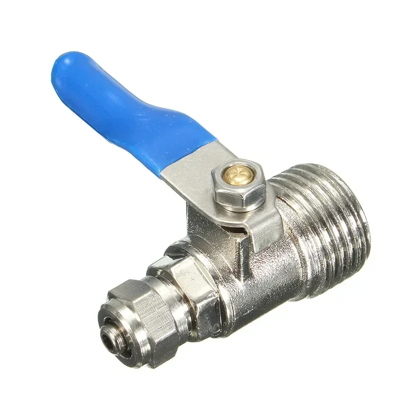 RO Feed Filter Water Adapter Ball Valve Tap Reverse Osmosis Switch Alloy Durable Quality 1/2''-1/4''