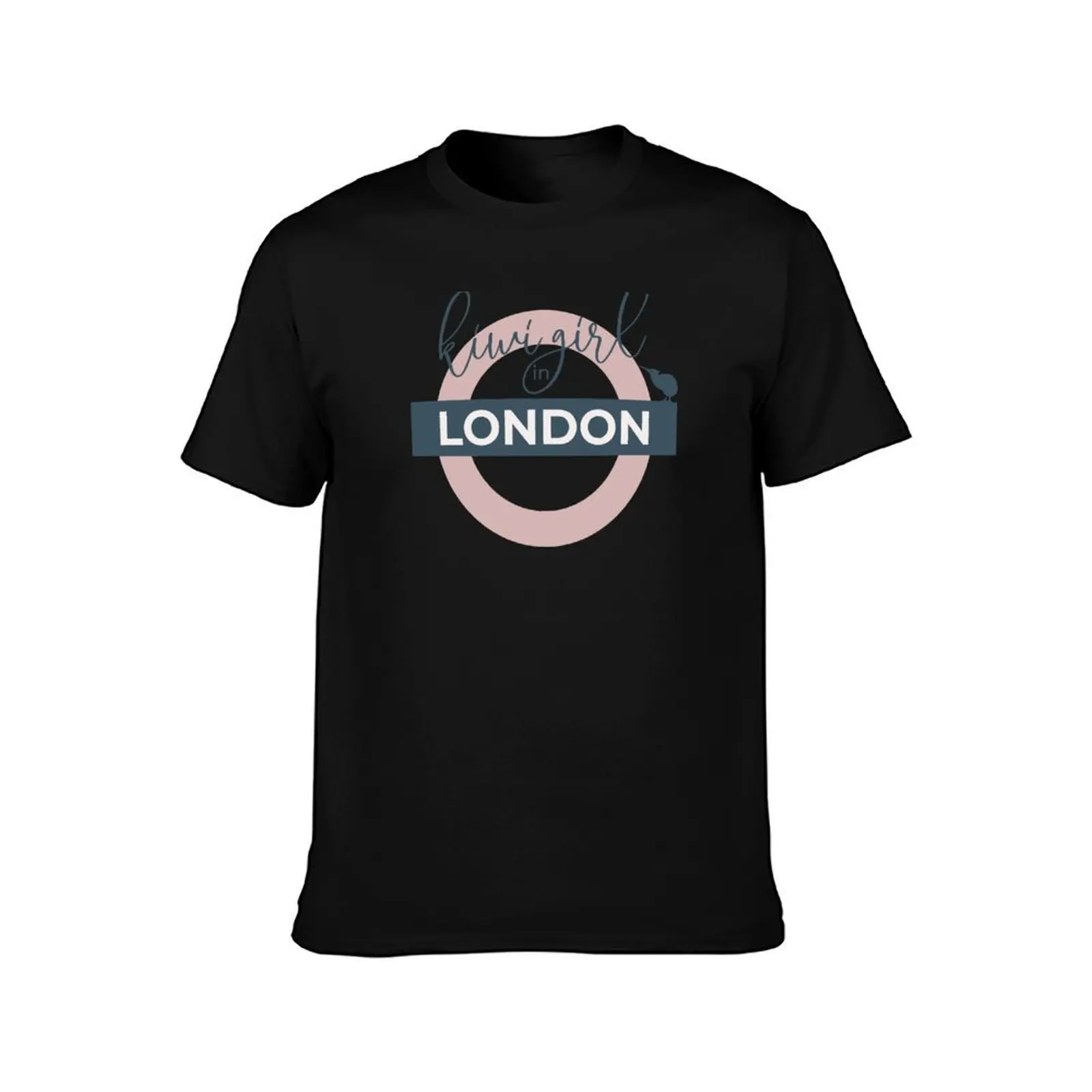 Kiwi girl in london T-Shirt Labor Work Casual T-Shirt