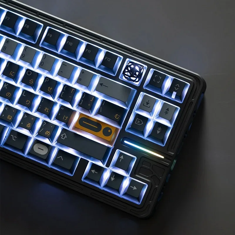 KBDfans CNC Hollow Shell Customized Wooting80HE Holy80 Magnetic