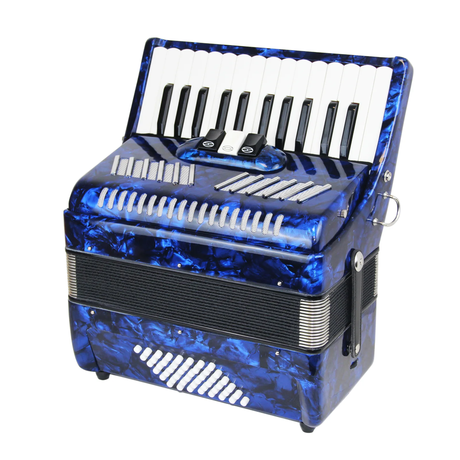 26 Key 48 Bass Piano Accordion Compact Diatonic Accordion for Adult Beginner