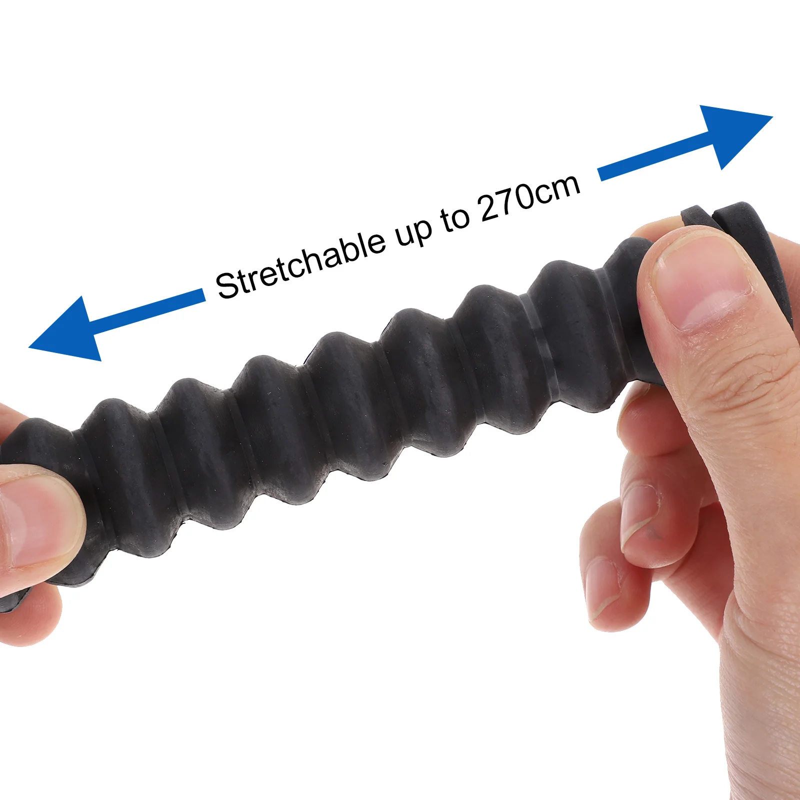 

1Pcs Durable Rubber Hose Flexible Extension Tube Good Toughness Patch Pipe Rubber Hose Patch