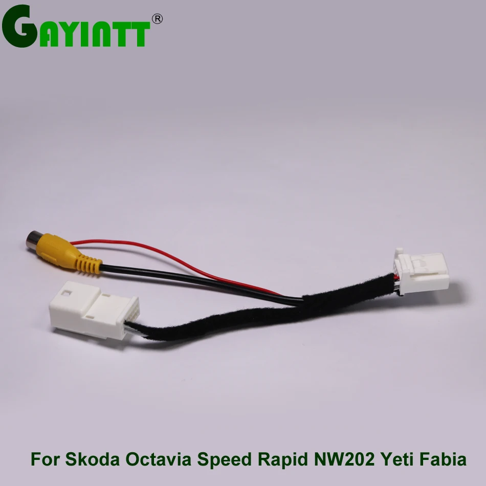 

Car Parking Rear View Camera Reverse RCA Video Convert Cable Adapter Plug For Skoda Octavia Speed Rapid NW202 Yeti Fabia