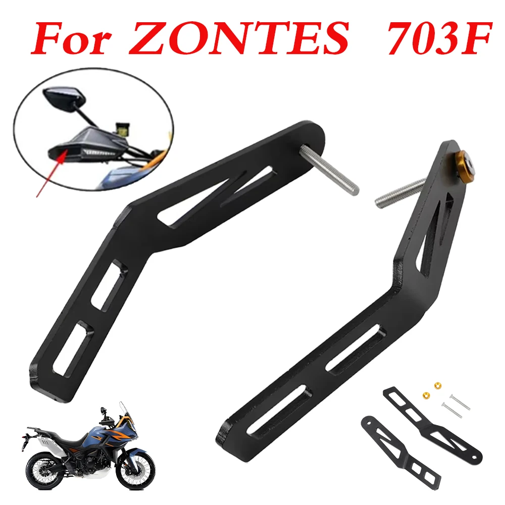 

For ZONTES 703-F 703F 2024 Motorcycle Accessories Handlebar Bumper Protector Handguard Crash Bar Hand Guard Protection Cover