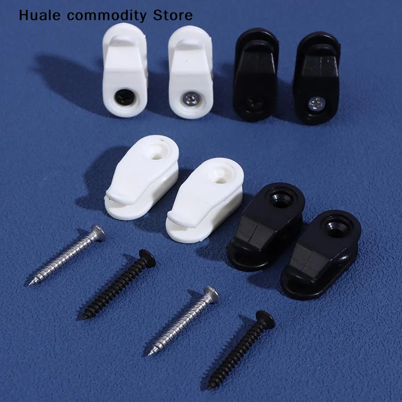 【HG】20Pcs Outdoor String Lights Clips Screw-in Plastic Hangers Lights Hanger Hooks For Plant Baskets String Lights Decoration