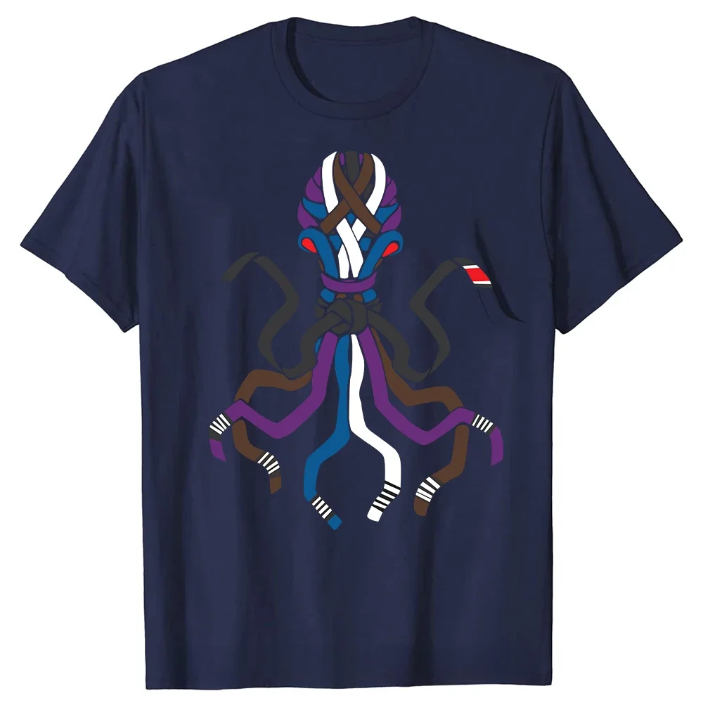 Summer Style Jiu-jitsu Belt Octopus T-shirt Funny BJJ Brazillian T Shirts Graphic Cotton Streetwear Short Sleeve Birthday Gifts