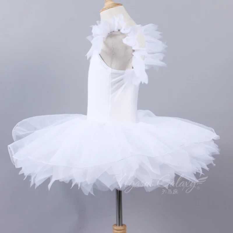 Crianças meninas profissional ballet desempenho collants ginástica tutu bodysuit saia roupa para ballet dança collant