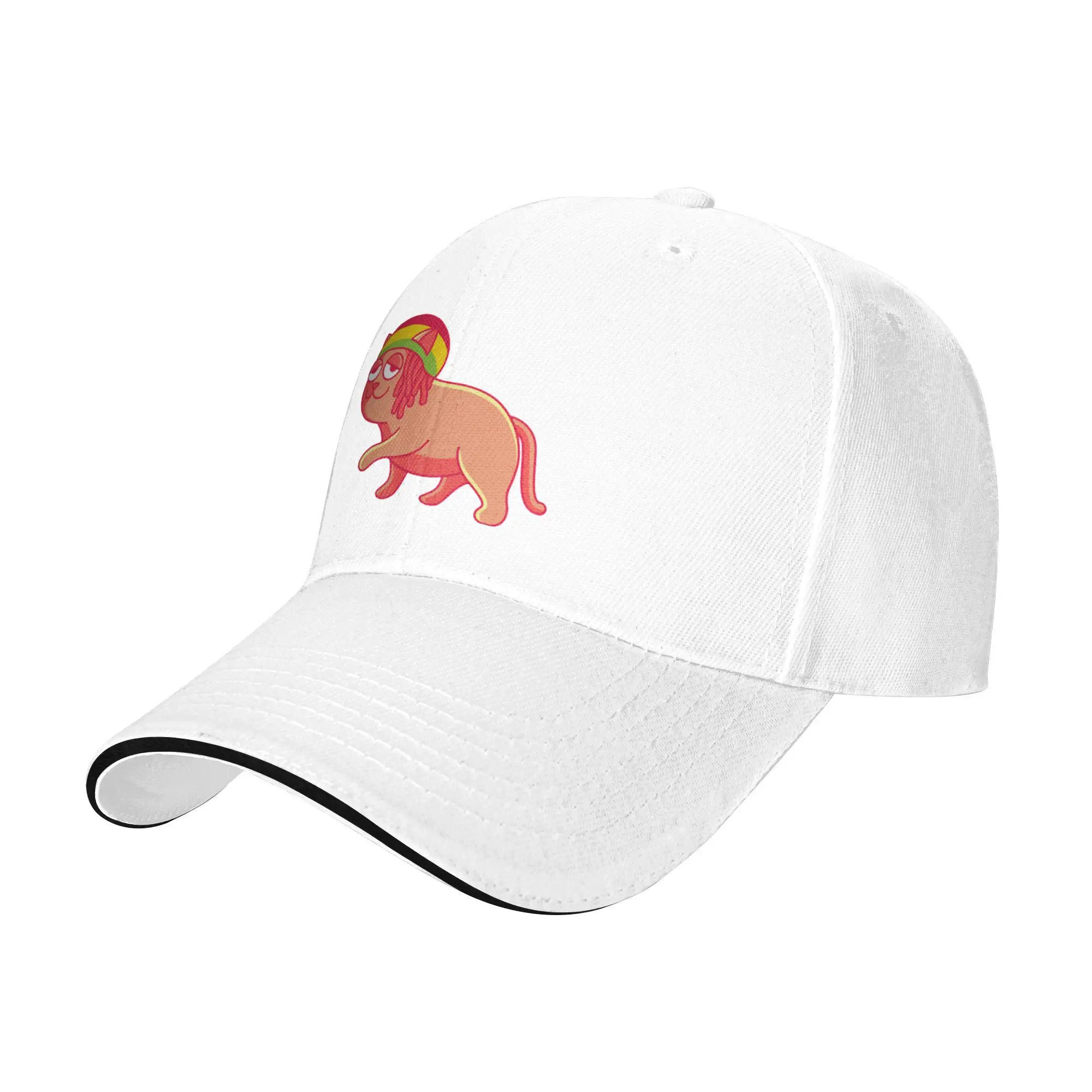 Rasta cat with dreadlocks Gift For Children Men Women A Baseball Cap Hat