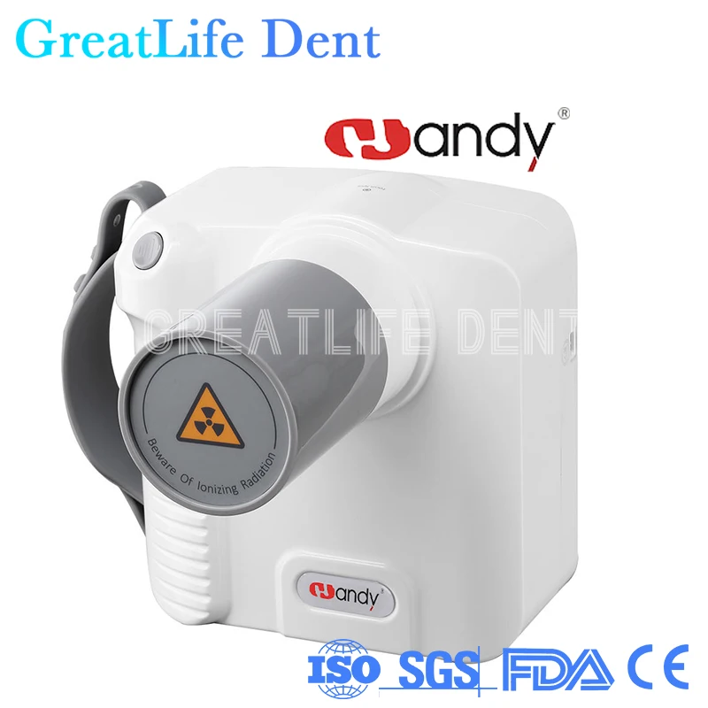 Greatlife Dent Handy High Frequency Wireless Portable Dental X Ray Camera Sensor Rvg Imaging Handy X-ray Camera Machine