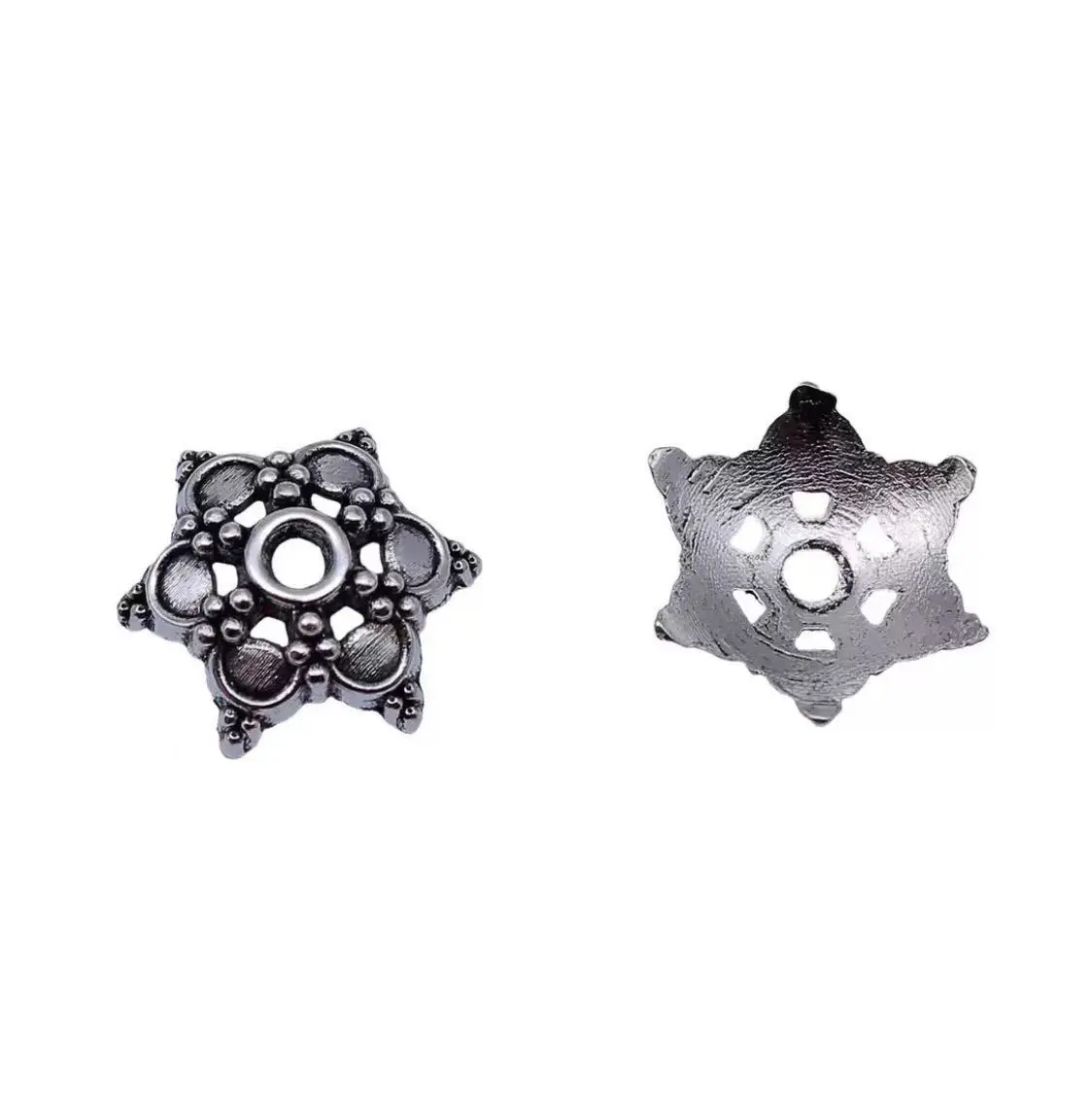 

50pcs 13*4.2mm , hole 2.2mm Zinc alloy metal vintage bead cap for jewelry handmade HW3260