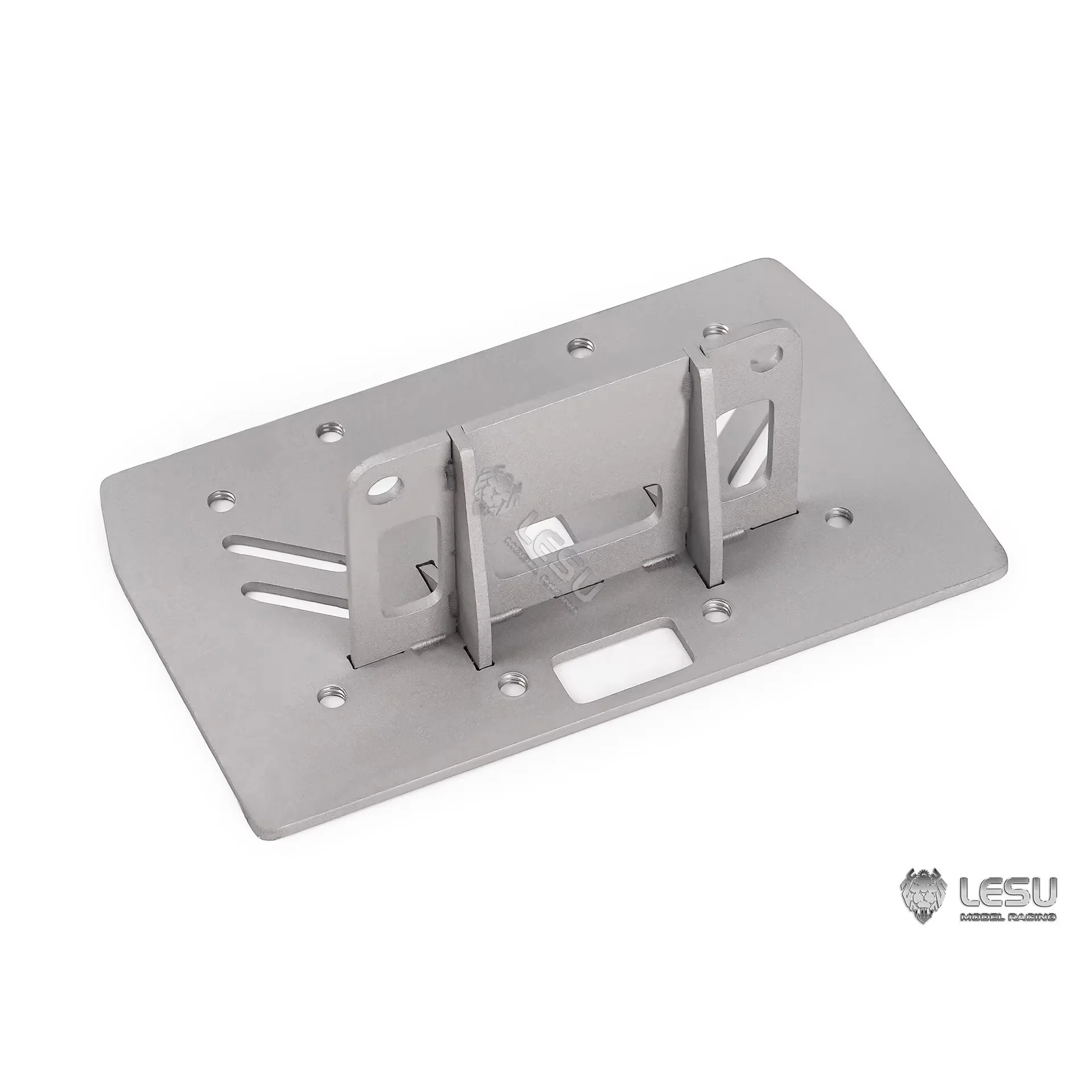 LESU Teile Metall-Fronthalterungen für Hydraulische Stützbeine 1/14 DIY RC Roll-on Roll-off Muldenkipper 3363 3348 TGS Kranwagenmodell – Detail 15