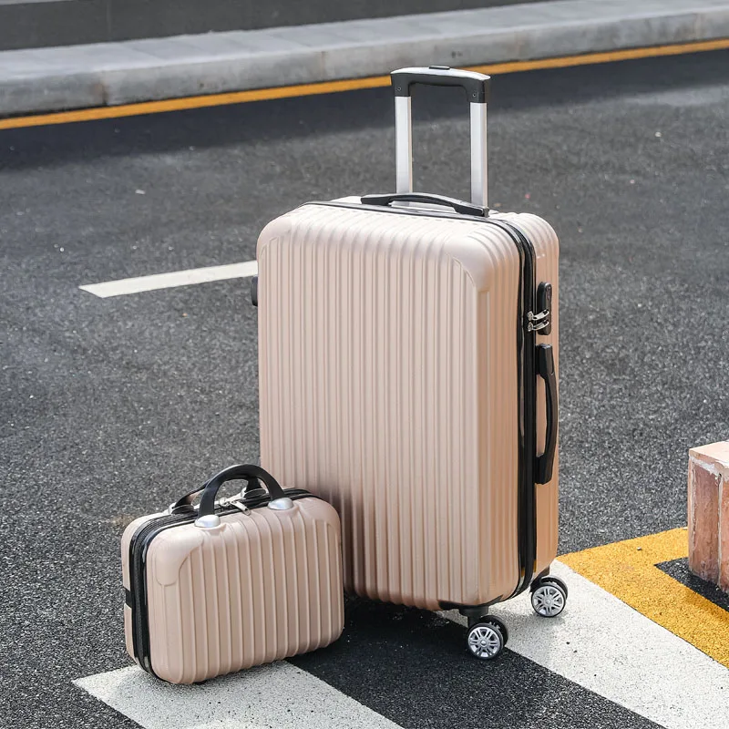 حقيبة سفر مقاس 14 بوصة وحقيبة سفر 20-28 حقيبة سفر ذات سعة كبيرة حقيبة سفر مريحة طقم مكون من قطعتين #4