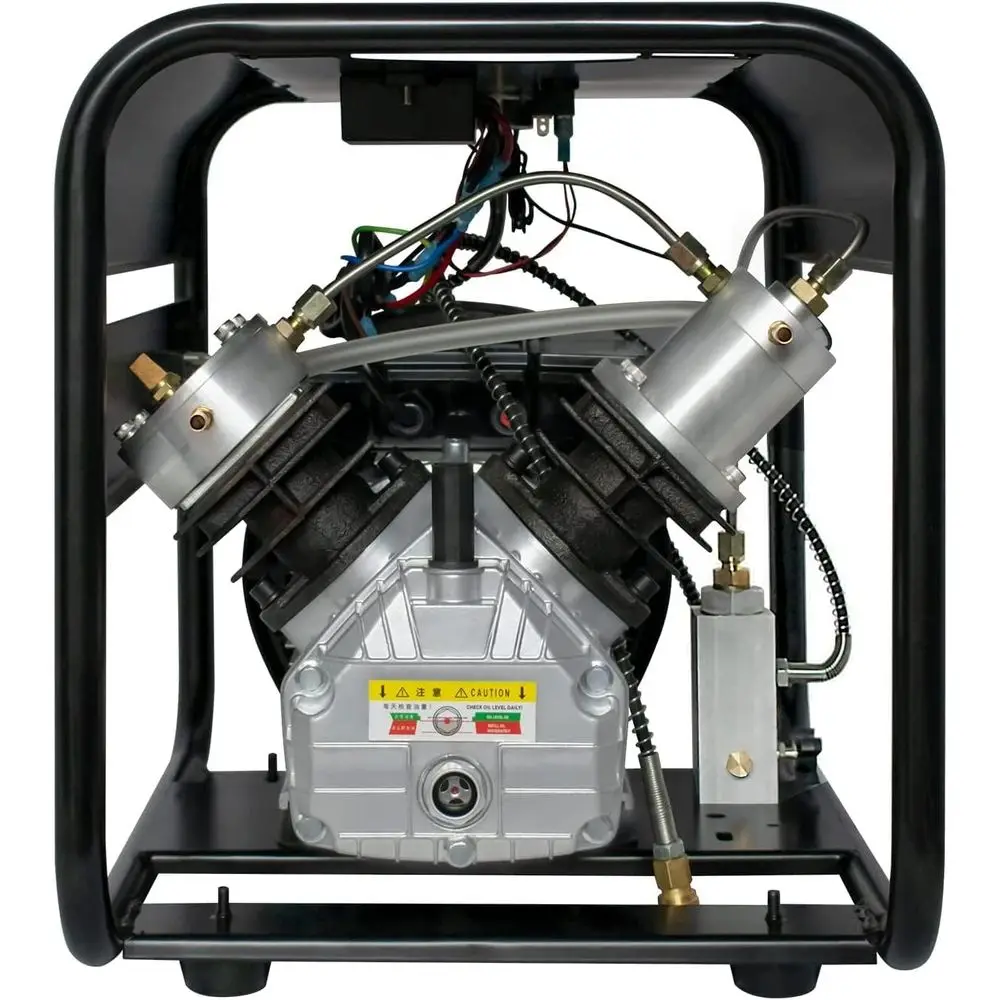 

Double Cylinder PCP Air Compressor, High Pressure Paintball Pump, 6.8L Tank, 30Mpa 110V Paintball Gun