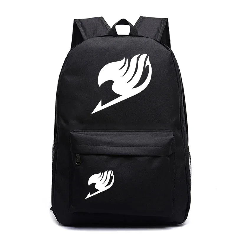 Anime Fairy Tail Backpack Boy Girl Student Teenager Book Bags Large Capacity Lightweight School Backpack Man Women Rucksack Gift