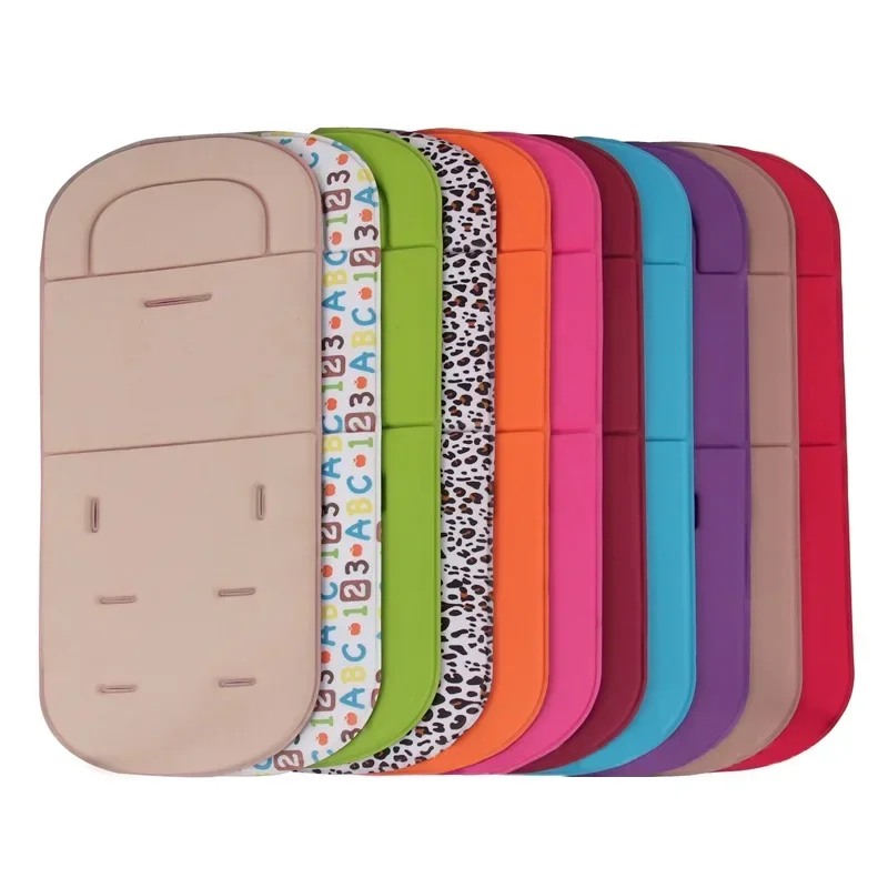 새로운 아기 유모차 좌석 아기 유모차 쿠션 패드 액세서리 쿠션 어린이 유모차 자동차 카트 높은 의자 트롤리 부드러운 매트리스