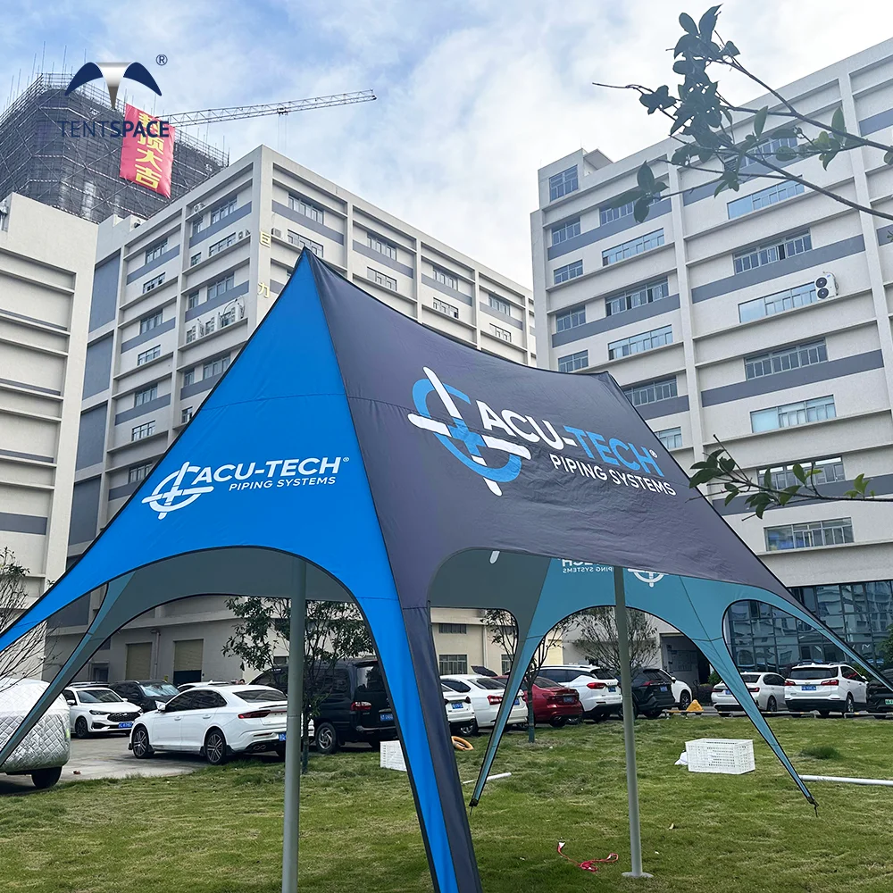 Custom Printing Oxford Star Tent 6m Star Tent Star Tents Events Party For School Activities Camping Activities