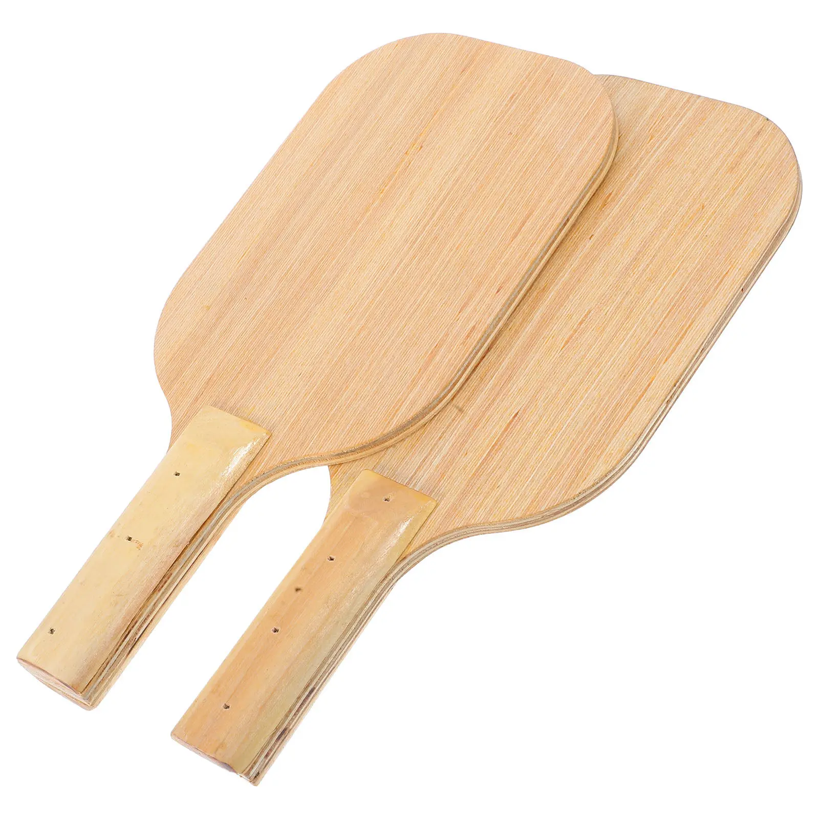 Table Tennis Paddle Blind Person Durable Wooden Construction Design Ergonomic Grip High Performance Blind Sports