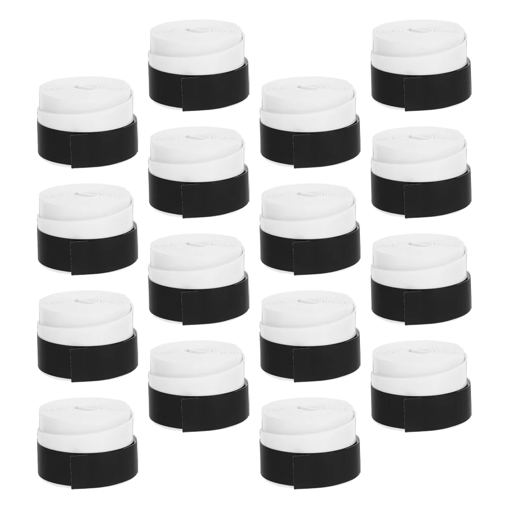 

12pcs Hand Glue Sweat Absorbing Belt Tape Pu Badminton Tennis Racket Grip Wrap Pong Protector Outdoor Toy