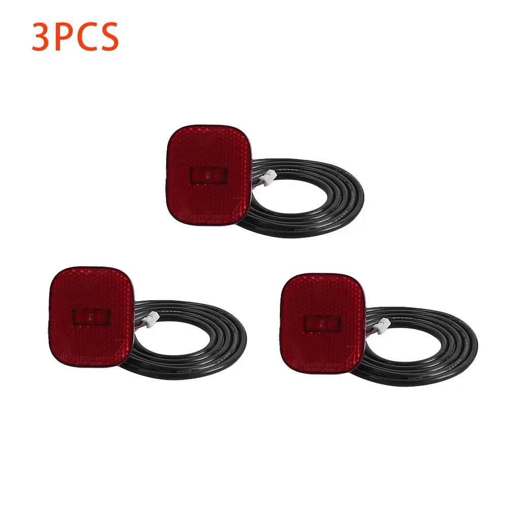 Für Ninebot F2/F2 Plus/F2 Pro Elektrische Roller 1/3/5/10 PCS Hinten Rücklicht Hinten Fender Bremse LED Licht Bremslicht Reparatur Teile