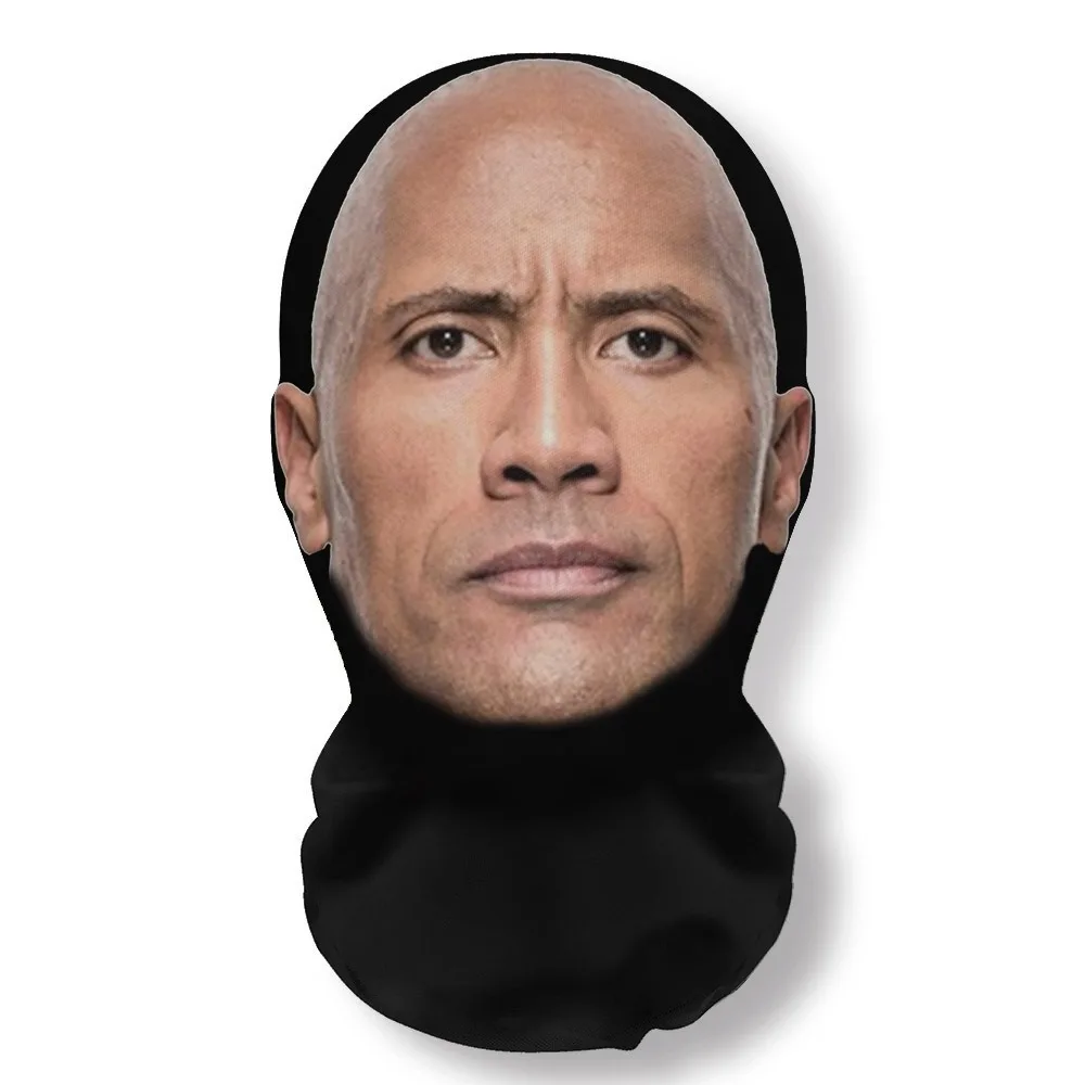 Kobe, James, Jordan, Curry facial performance parody prank headgear, full face 3D face mask, balaclava hat, party mask