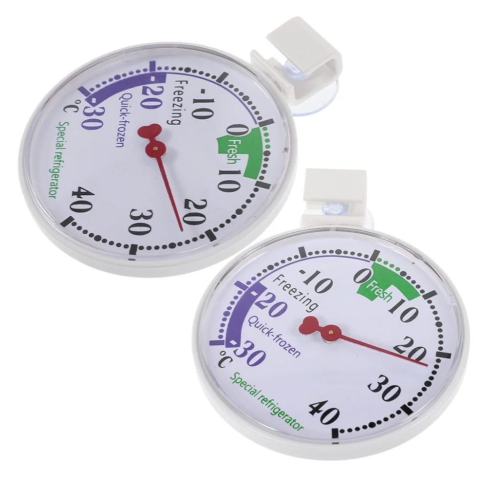 2 Buah Termometer Kulkas Freezer Yang Andal Termometer Freezer Nyaman Termometer Kulkas Suhu Sederhana Saya