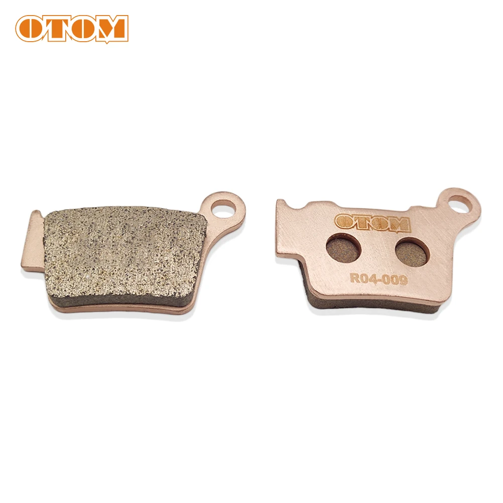 OTOM Rear Brake Pads R04 Motocross Motorcycle Copper Sintering Braking Disks For KTM SX SXF XC-F XCW EXC MXC HUSQVARNA FC FE TC