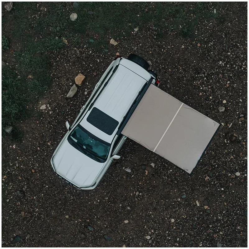 Modified Hard Shell Side Tent Y Awning Car Side Tent Sun-Proof Side Account outside Self-Driving Camping factory price