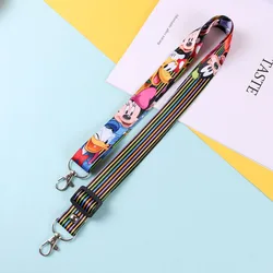 Cartoons Mickey Minnie Mouse Mobile Phone Lanyard Boys And Girls Cute Stitch Mobile Phone Straps Winnie The Pooh