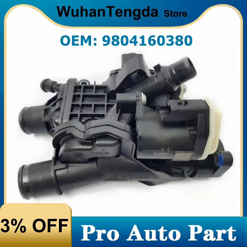 

for Peugeot 508 Citroen C4 C5 Ford 2.0 BlueHDi Diesel Engine Coolant Thermostat Housing 9804160380