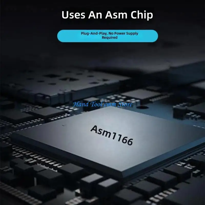 H37F 6 Port SATA3..0 PCIe Adapter Card Fast Speed 6Gbps Transfer For Server Desktop