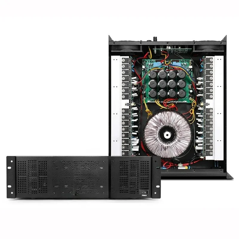 Hot Sell CA30 Amplifier 3U 2*1300W Stereo Sound Class H Subwoofer Professional PA System Audio High Power Power Amplifier