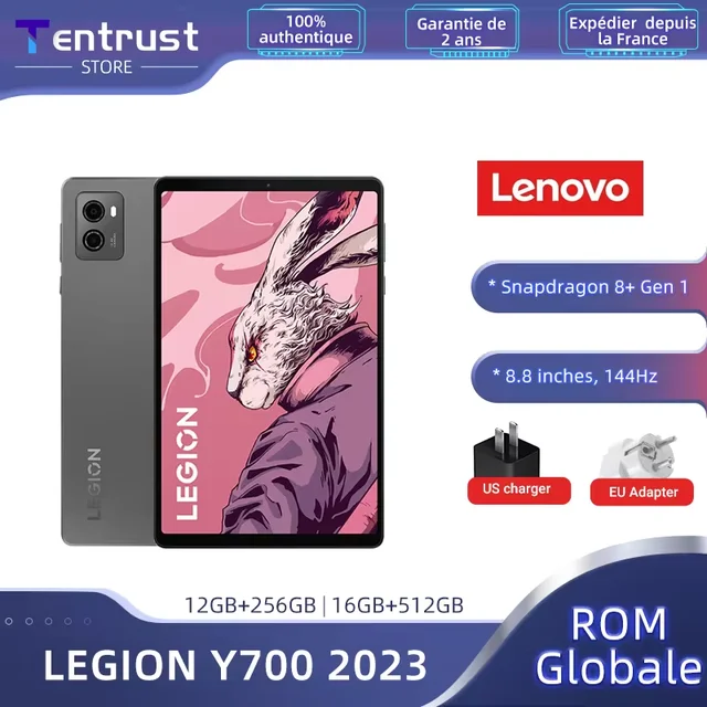 Global ROM Lenovo LEGION Y700 2023 Snapdragon 8 + Gen 1 8.8 