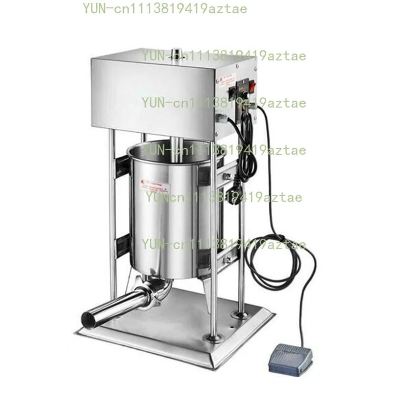 Vertical Stainless Steel Manual Sausage Stuffer, Commercial Household Enema Sausage Filler 3L 5L 7L