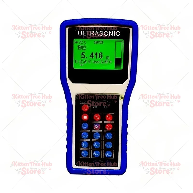 Portable ultrasonic level gauge, tank oil tank measurement, handheld level detector, external level switch