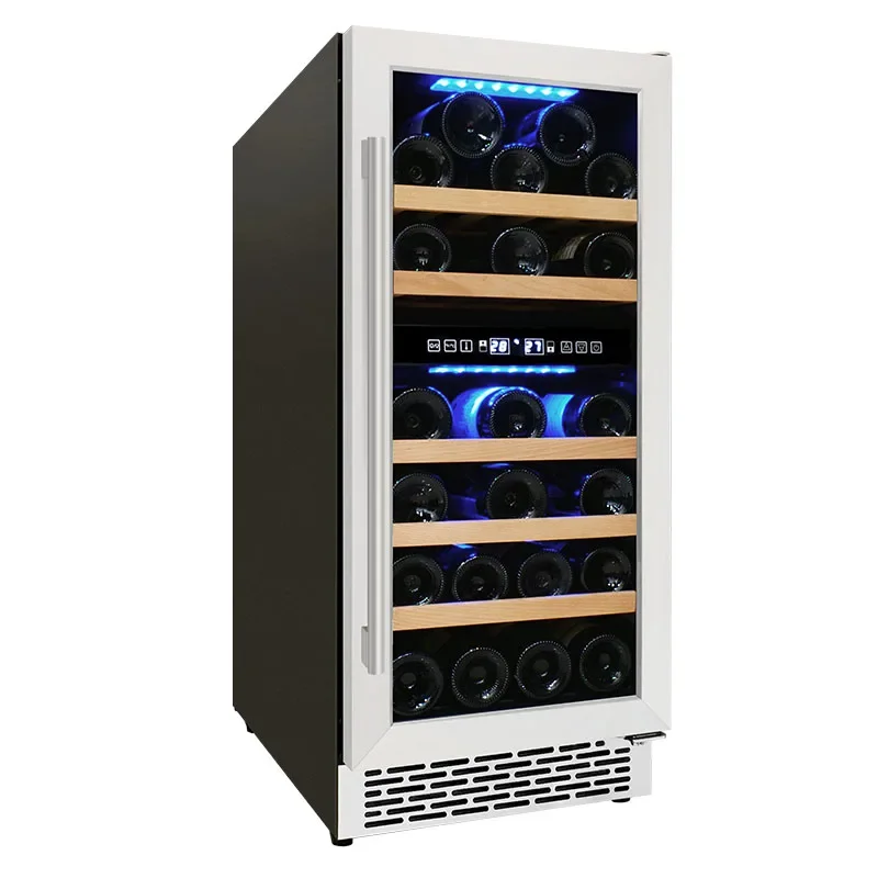 #   Quente para a fábrica da china cantina geladeira vino bar refrigerador de vinho elétrico comercial armário de vinho de madeira geladeira