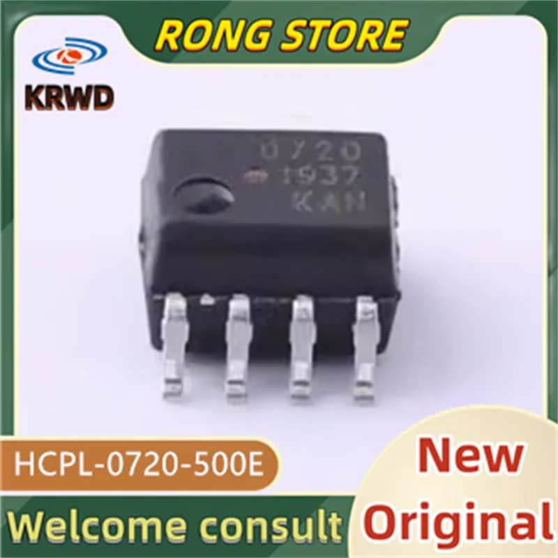 

5PCS 0720 New and Original Chip IC HCPL-0720-500E HCPL-0720-500 HCPL-0720 SOP-8