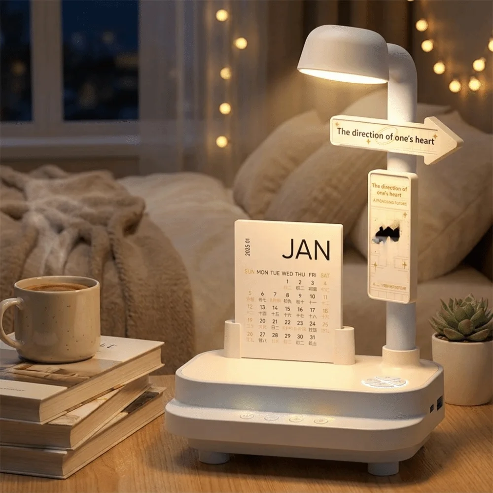 Compact Design Bluetooth Speaker Night Light Clear Sound Gentle Glow Wireless Bluetooth Speaker Exquisite Appearance